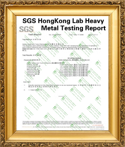 SGS HongKong Lab Heavy Metal Testing Report